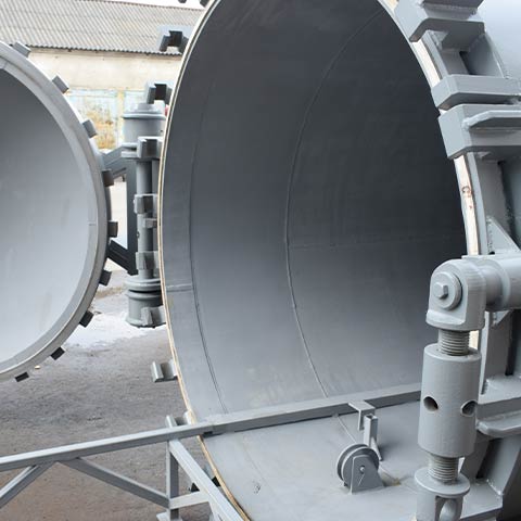 Autoclave for wood impregnation (deep impregnation) of Sukhoviy Albus
