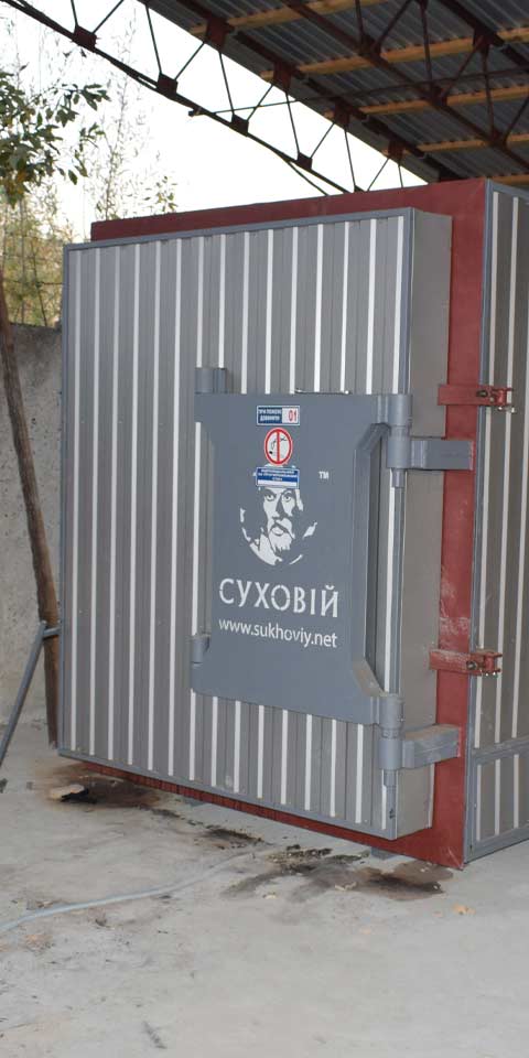 Камера для термомодификации древесины Sukhoviy ARBOR