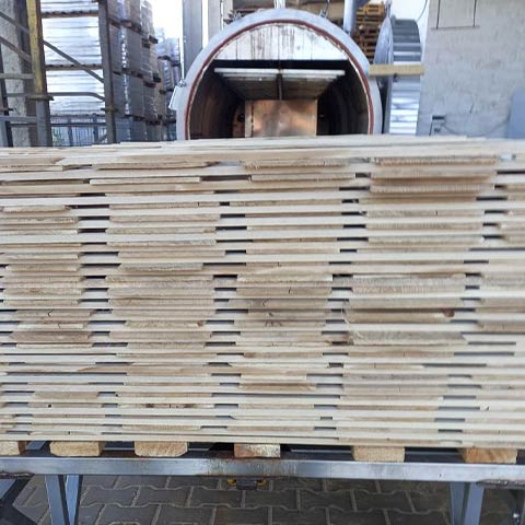 Press vacuum drying chamber for wood Sukhoviy Vac Pulse